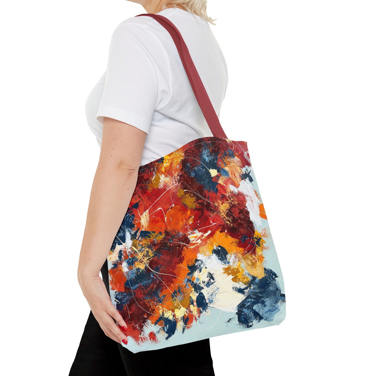 SpiralOutArt© "A Fish Can't See Water" Tote Bag (AOP)