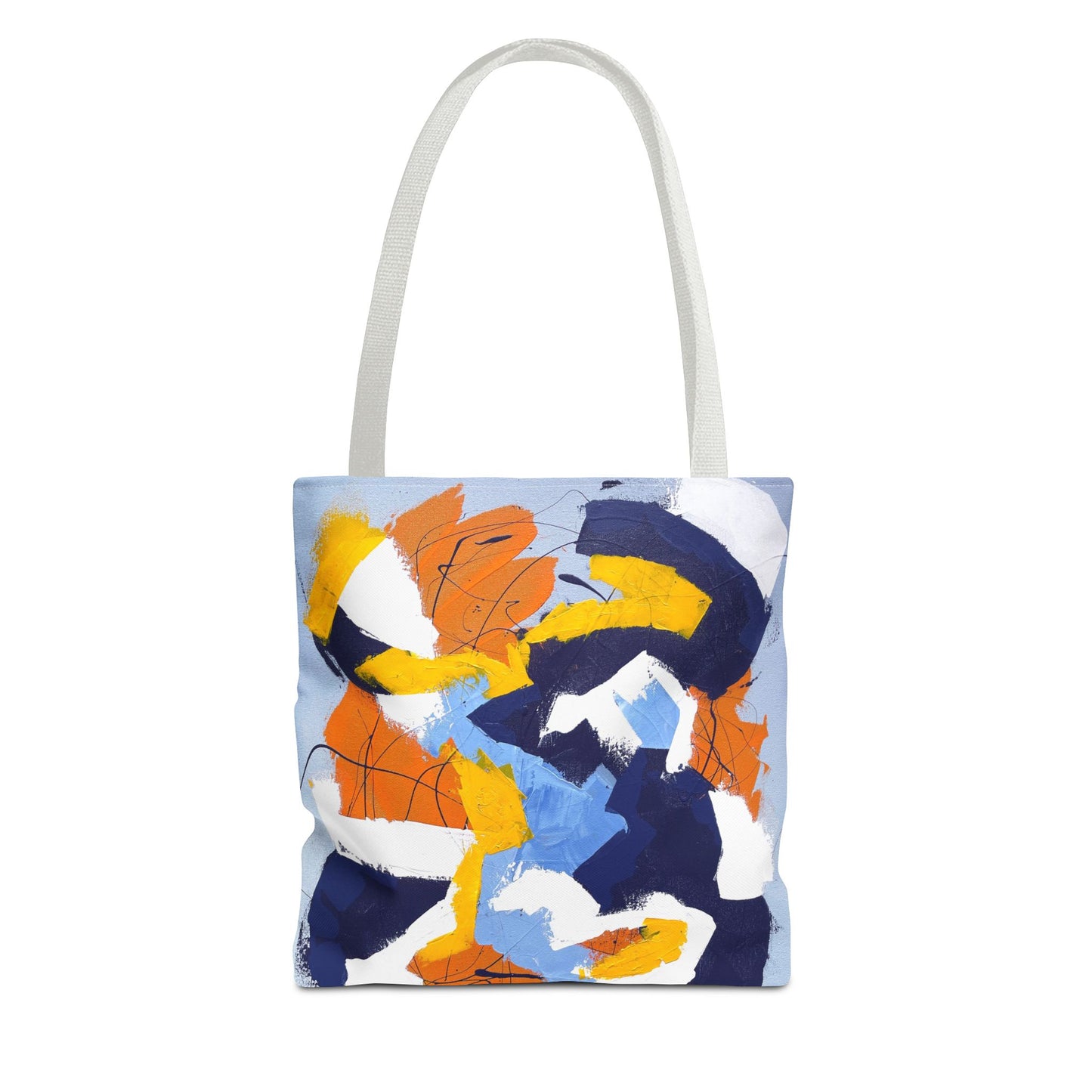 SpiralOutArt© "Gemini Juxtaposition" Tote Bag (AOP)