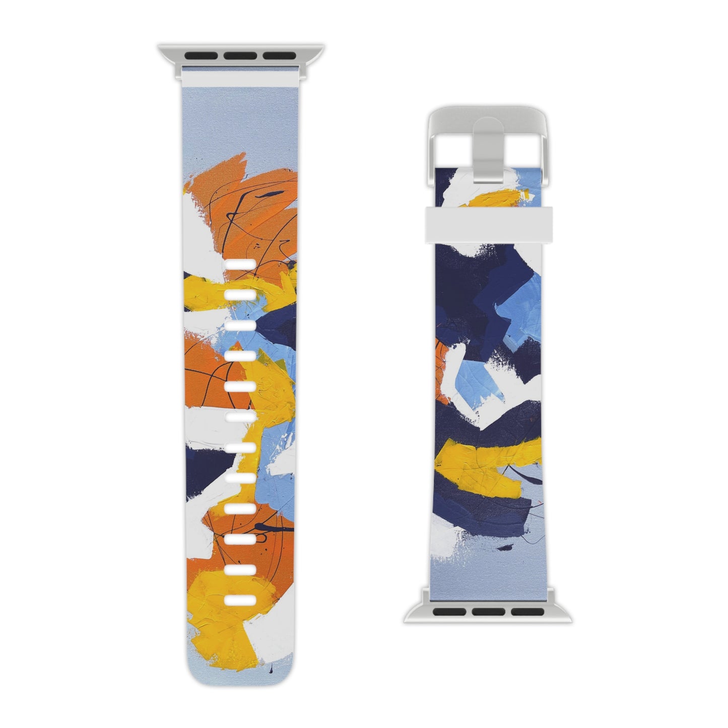 SpiralOutArt© "Gemini Juxtaposition" Watch Band for Apple Watch