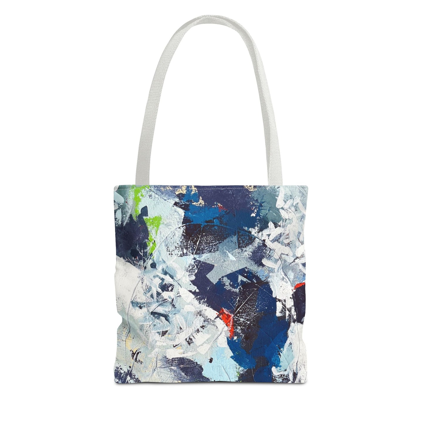 SpiralOutArt© "Skiing the Mexican Alps" Tote Bag (AOP)