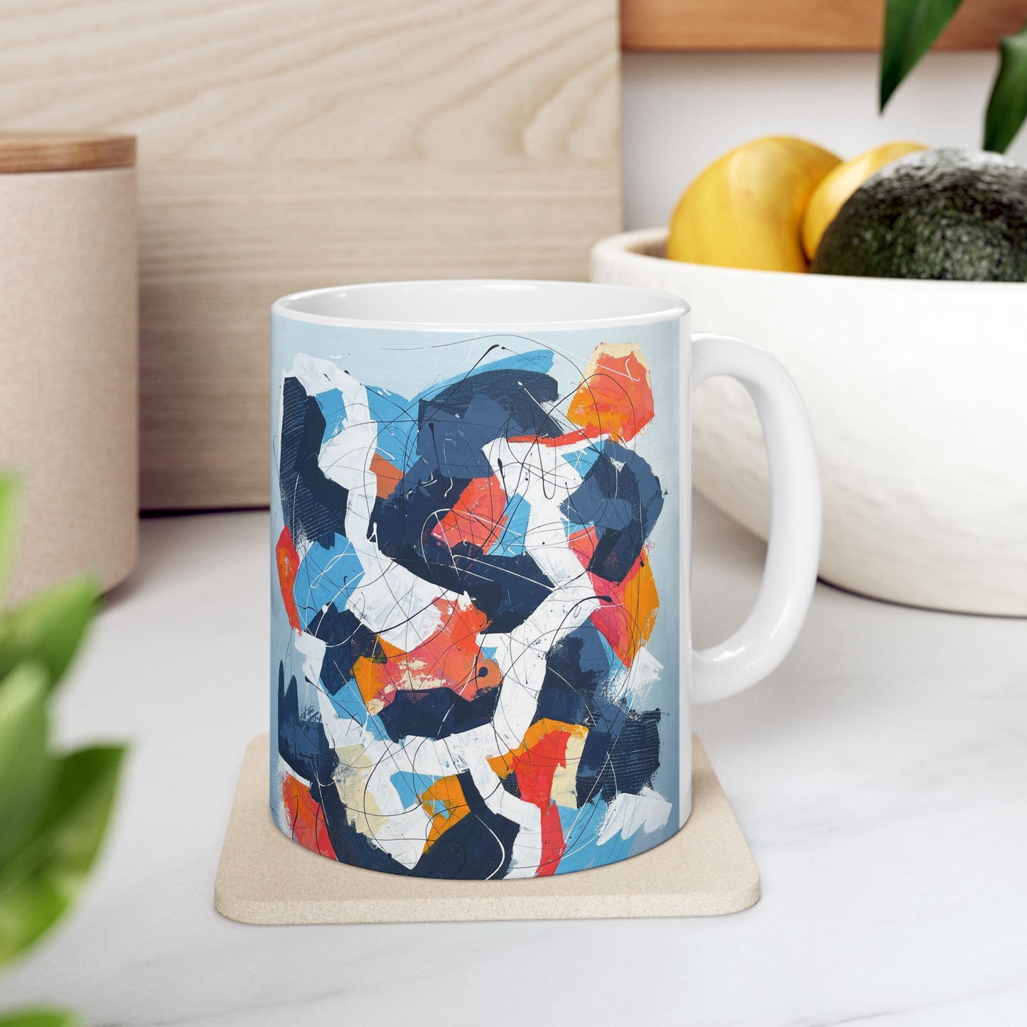 SpiralOutArt© "No Ask Assumption" Ceramic Mug, (11oz, 15oz)