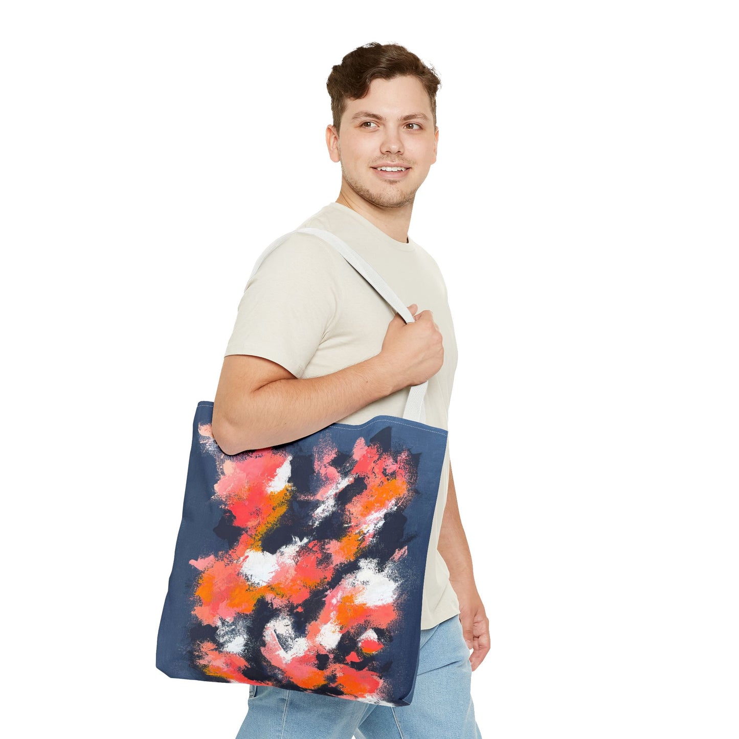 SpiralOutArt© "Winter Sun Deception" Tote Bag (AOP)