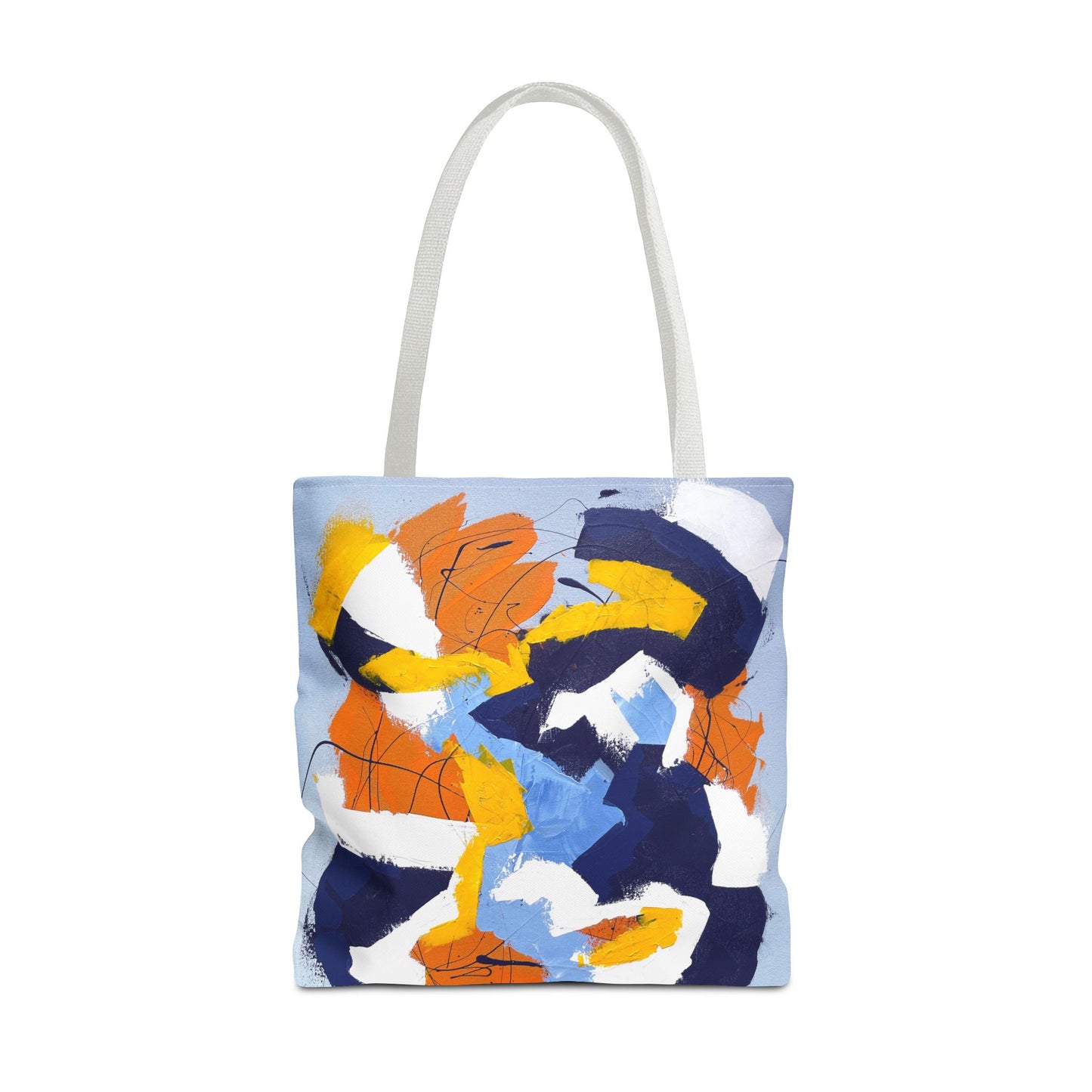 SpiralOutArt© "Gemini Juxtaposition" Tote Bag (AOP)