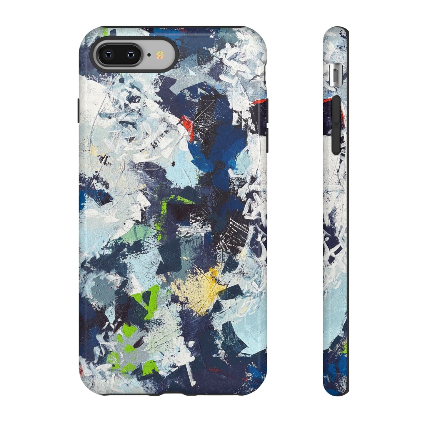 SpiralOutArt© "Skiing the Mexican Alps" – Tough Phone Case