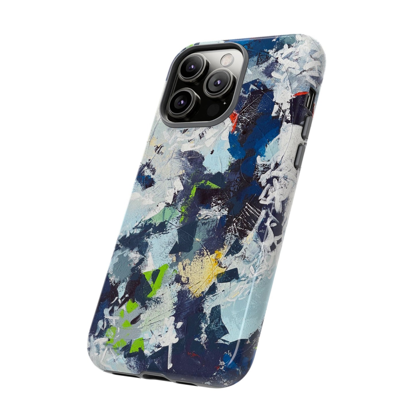 SpiralOutArt© "Skiing the Mexican Alps" – Tough Phone Case