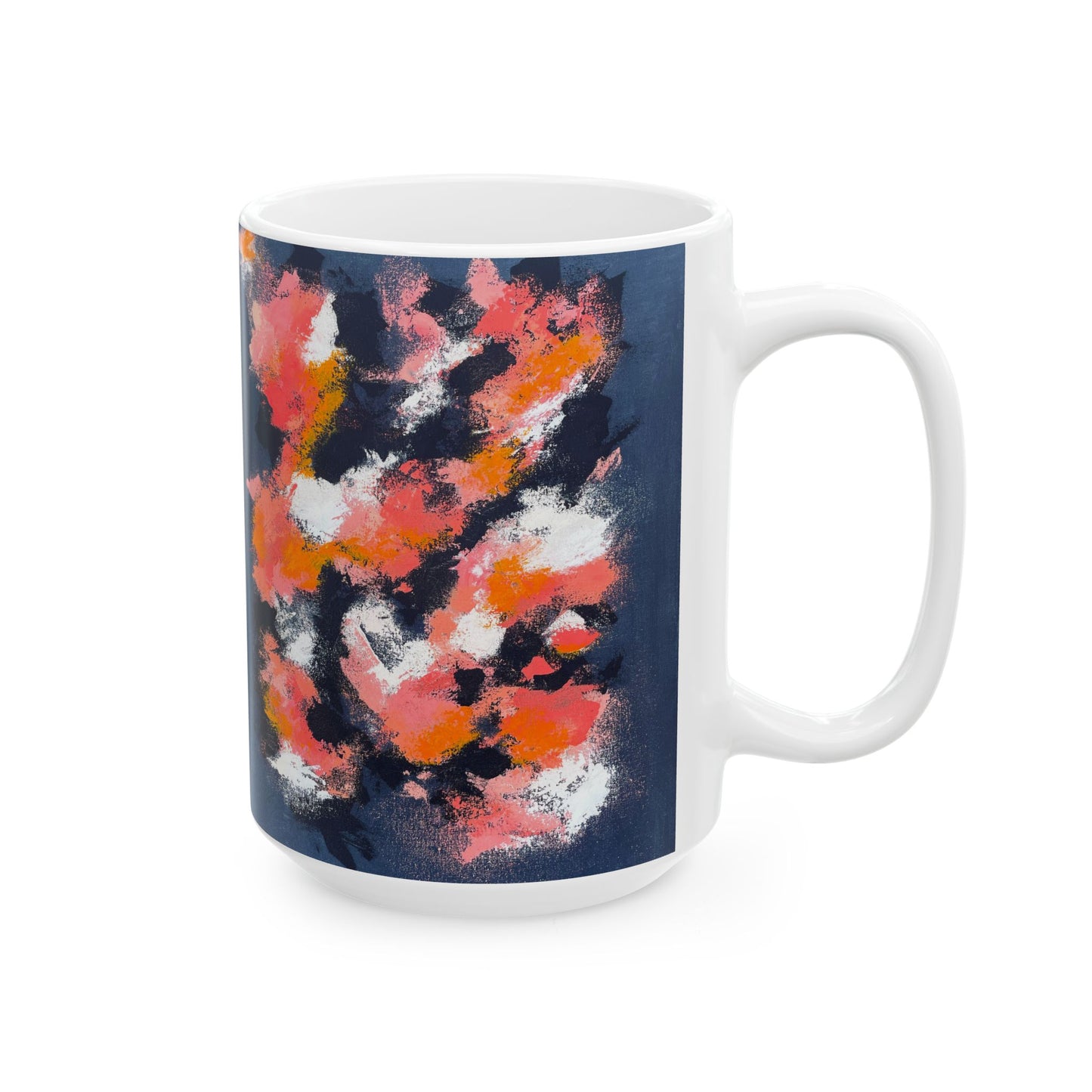 SpiralOutArt© "Winter Sun Deception" Ceramic Mug, (11oz, 15oz)