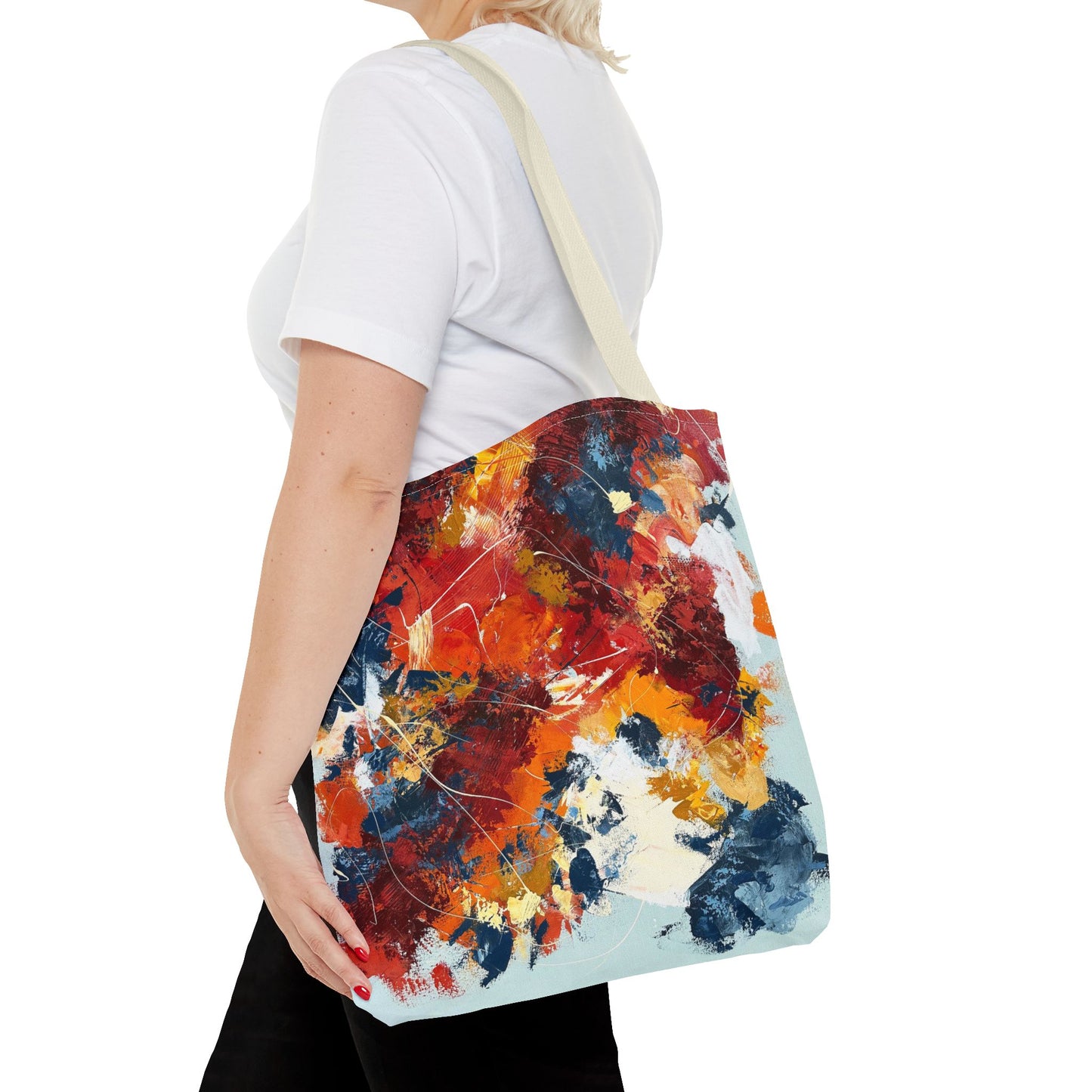 SpiralOutArt© "A Fish Can't See Water" Tote Bag (AOP)