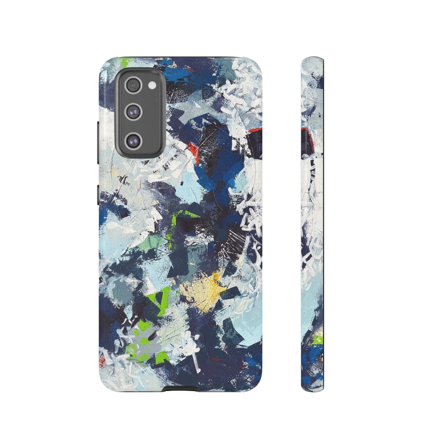 SpiralOutArt© "Skiing the Mexican Alps" – Tough Phone Case