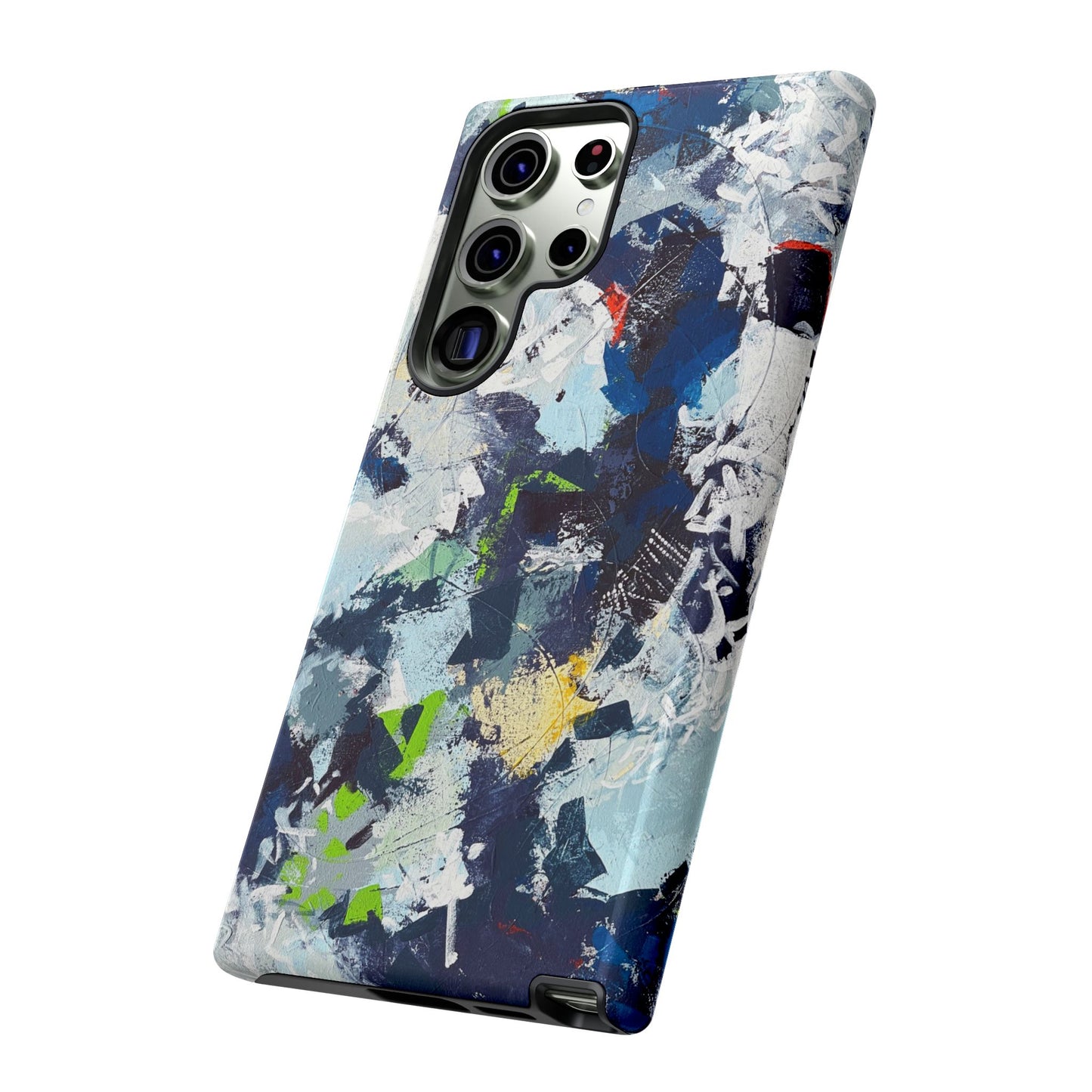 SpiralOutArt© "Skiing the Mexican Alps" – Tough Phone Case