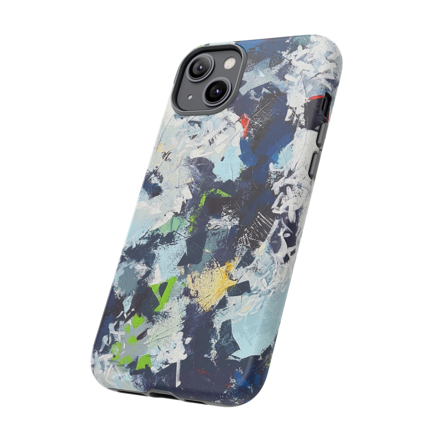 SpiralOutArt© "Skiing the Mexican Alps" – Tough Phone Case