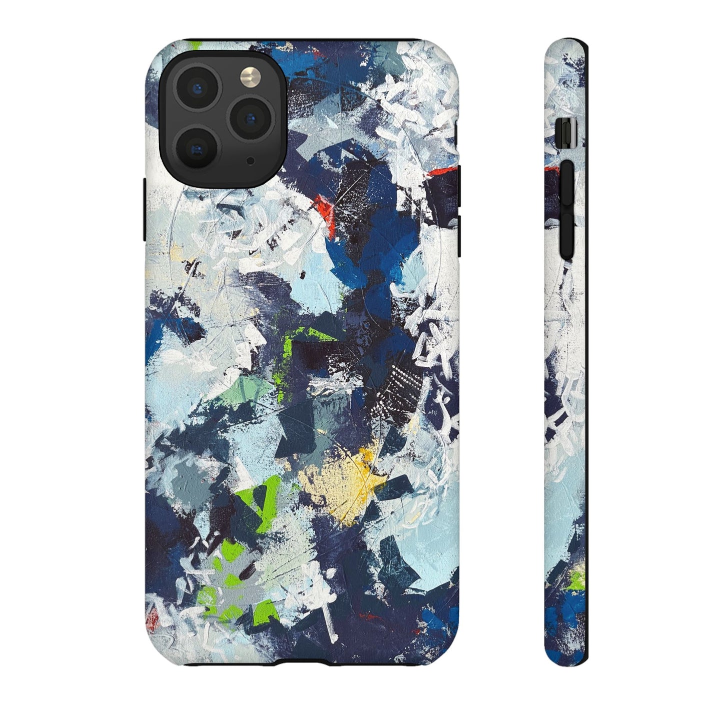 SpiralOutArt© "Skiing the Mexican Alps" – Tough Phone Case