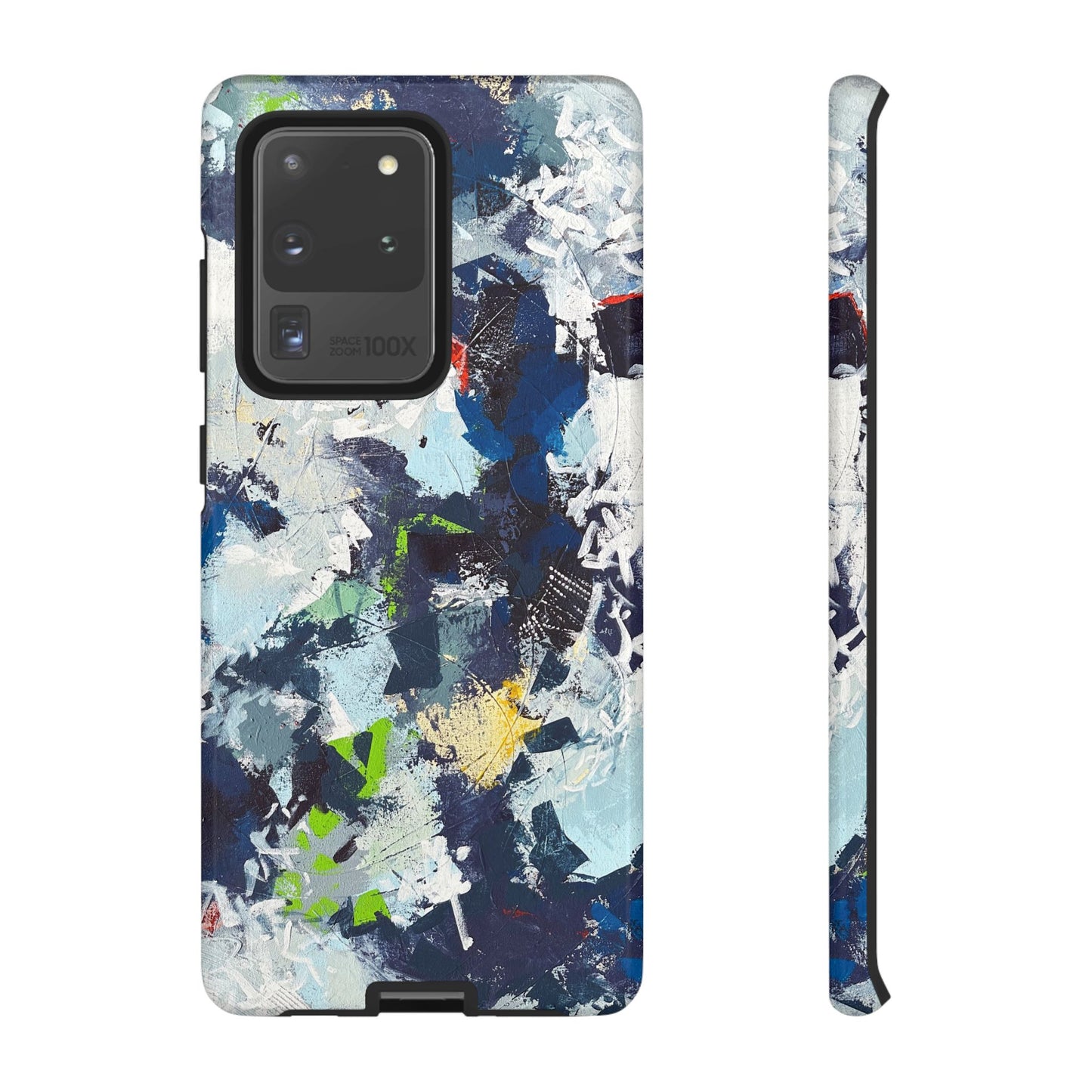 SpiralOutArt© "Skiing the Mexican Alps" – Tough Phone Case