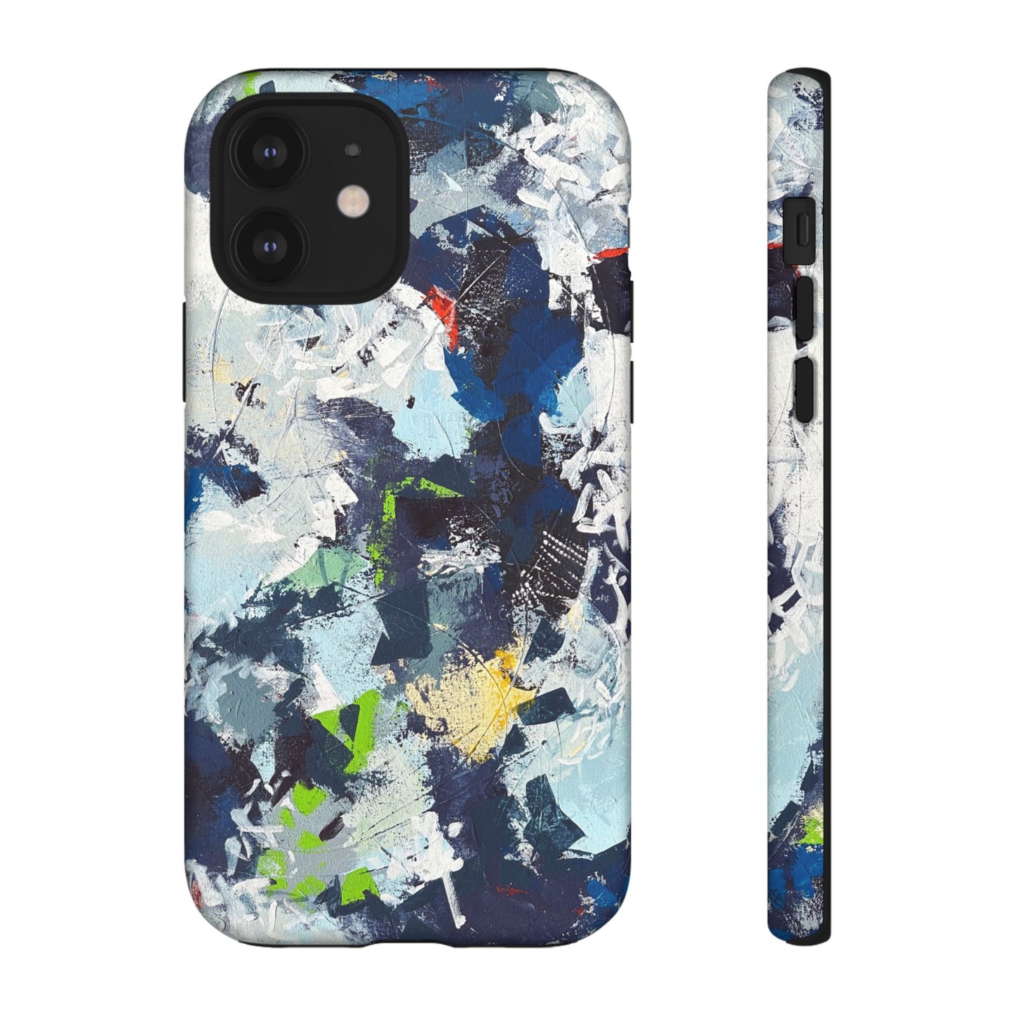 SpiralOutArt© "Skiing the Mexican Alps" – Tough Phone Case