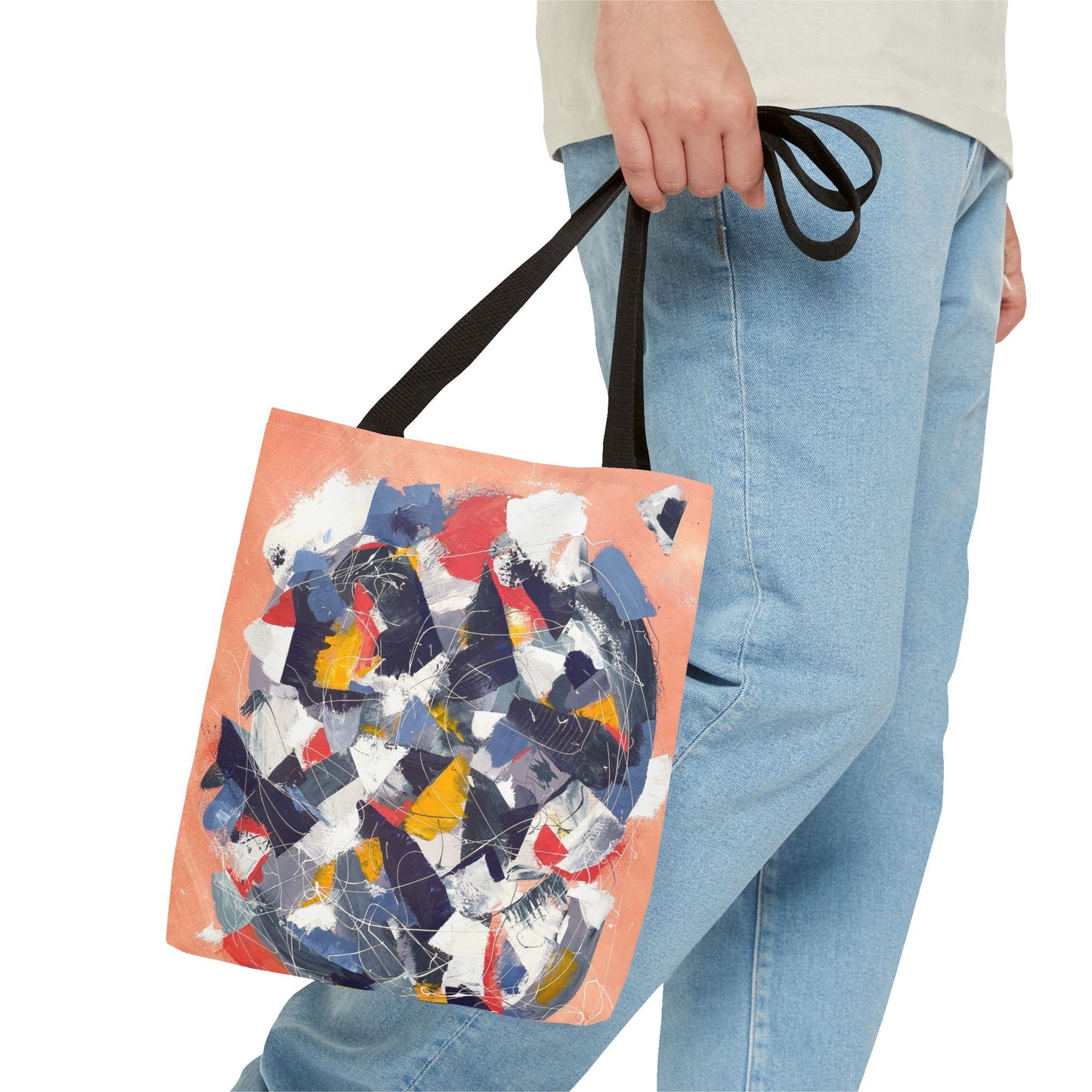 SpiralOutArt© "Little Revolving Doors" Tote Bag (AOP)