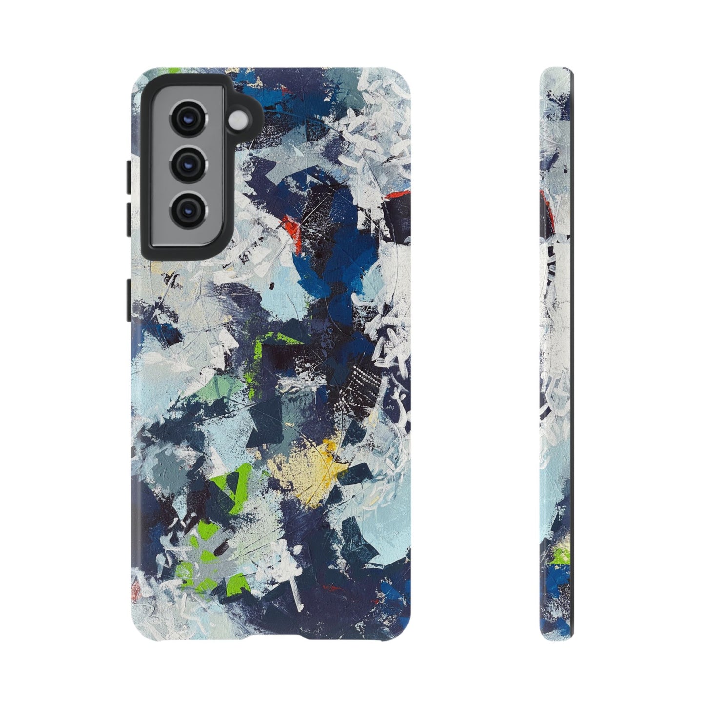 SpiralOutArt© "Skiing the Mexican Alps" – Tough Phone Case