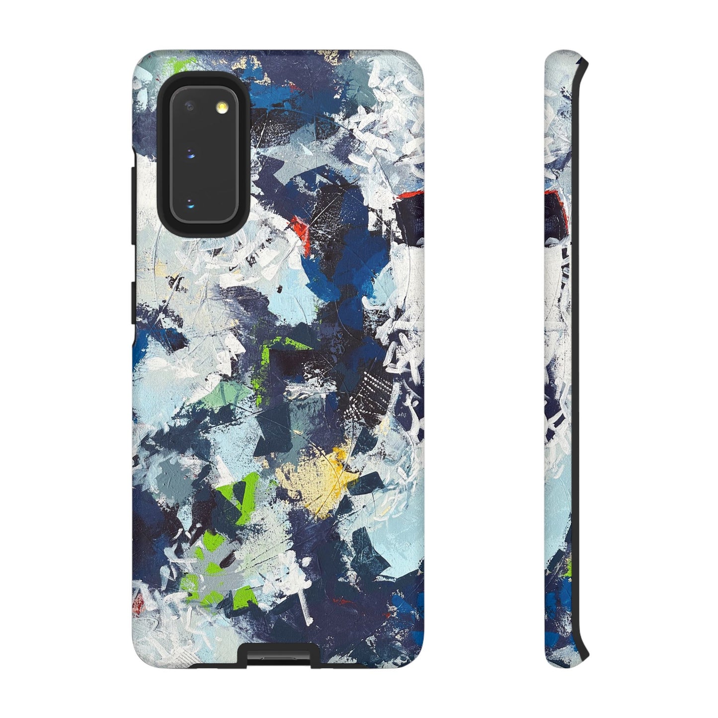 SpiralOutArt© "Skiing the Mexican Alps" – Tough Phone Case