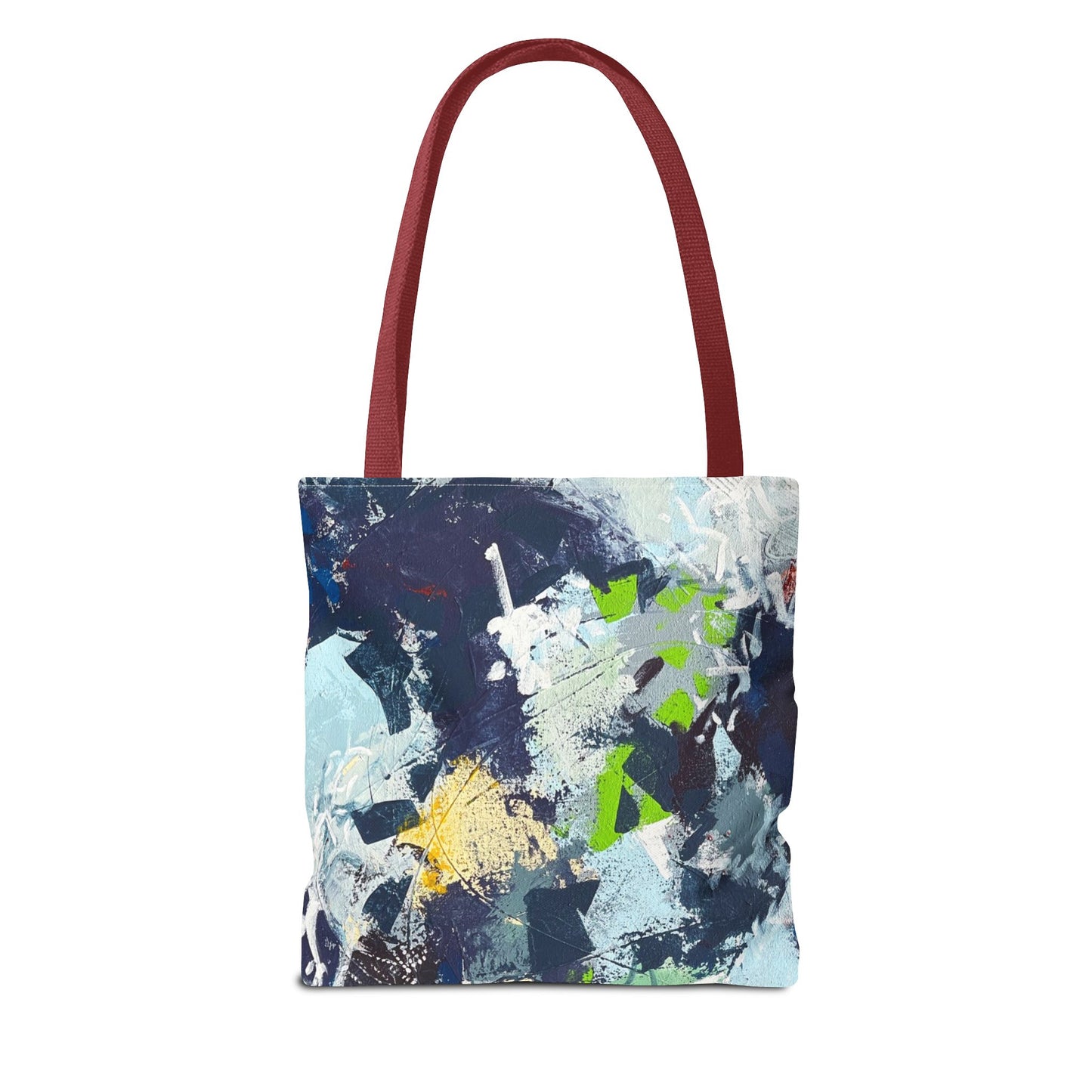 SpiralOutArt© "Skiing the Mexican Alps" Tote Bag (AOP)