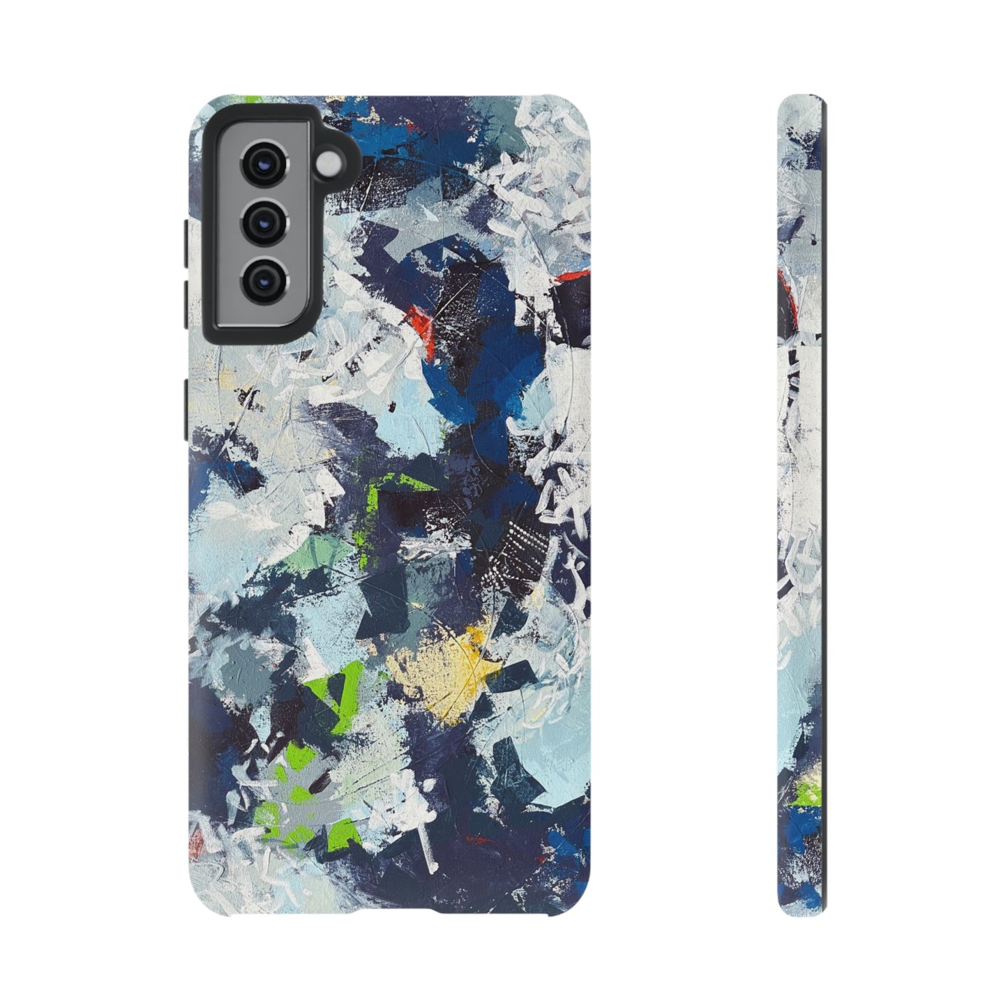 SpiralOutArt© "Skiing the Mexican Alps" – Tough Phone Case