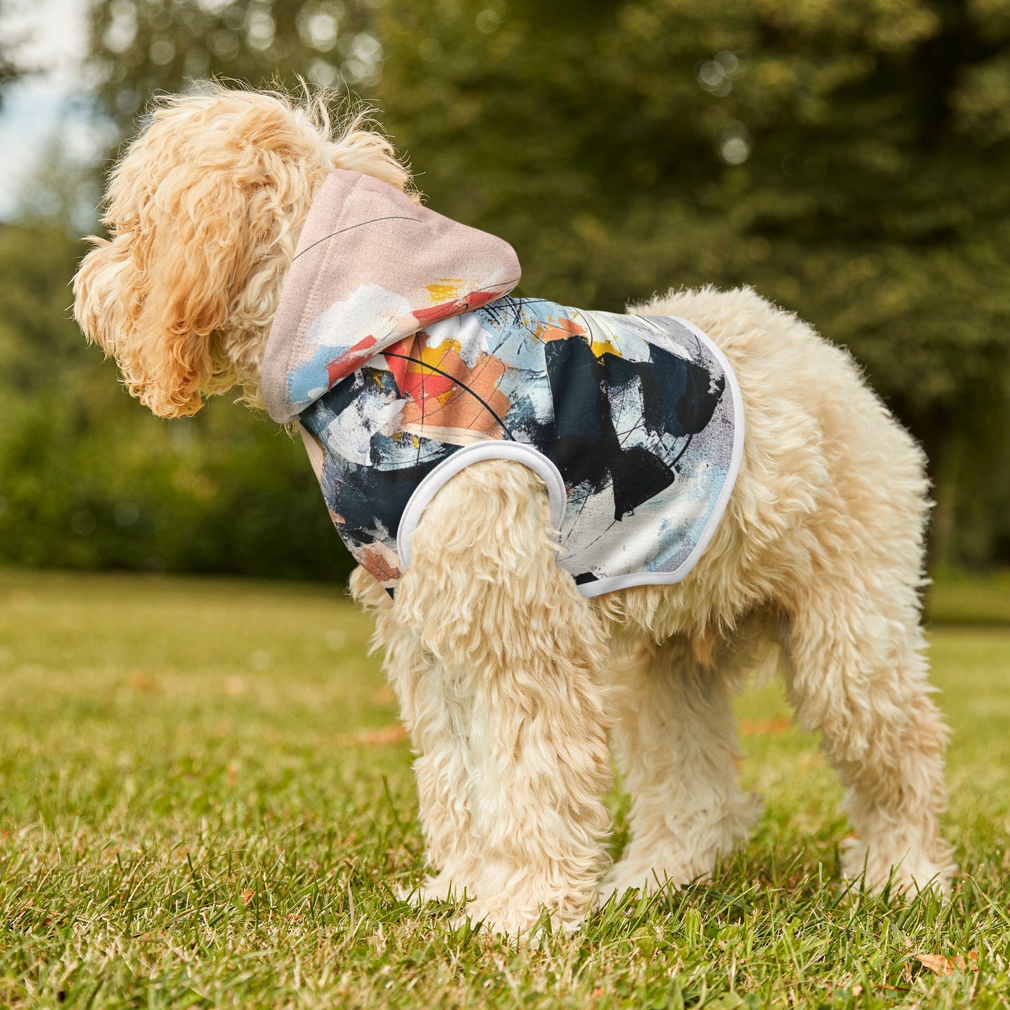 SpiralOutArt "Late-Stage Capitalist Melancholy" Pet Hoodie