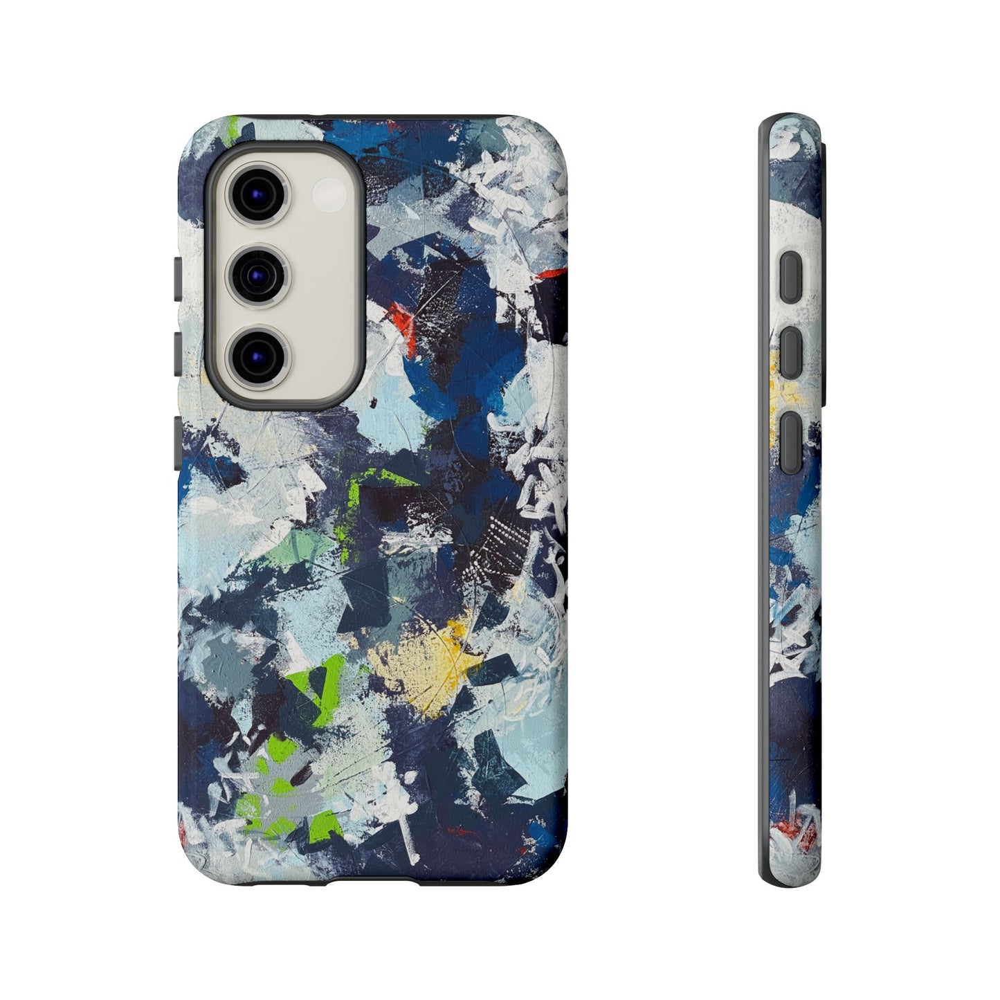 SpiralOutArt© "Skiing the Mexican Alps" – Tough Phone Case