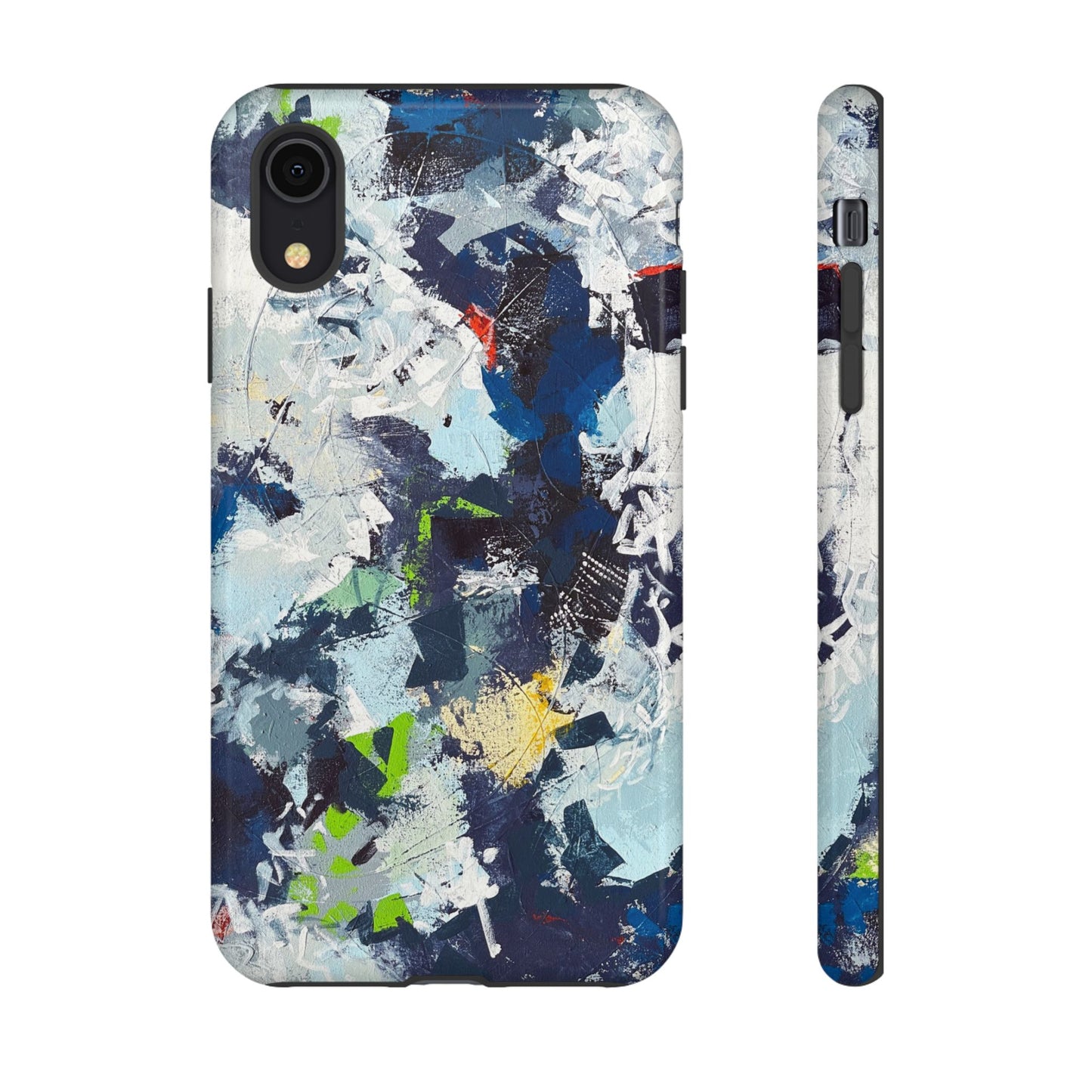 SpiralOutArt© "Skiing the Mexican Alps" – Tough Phone Case