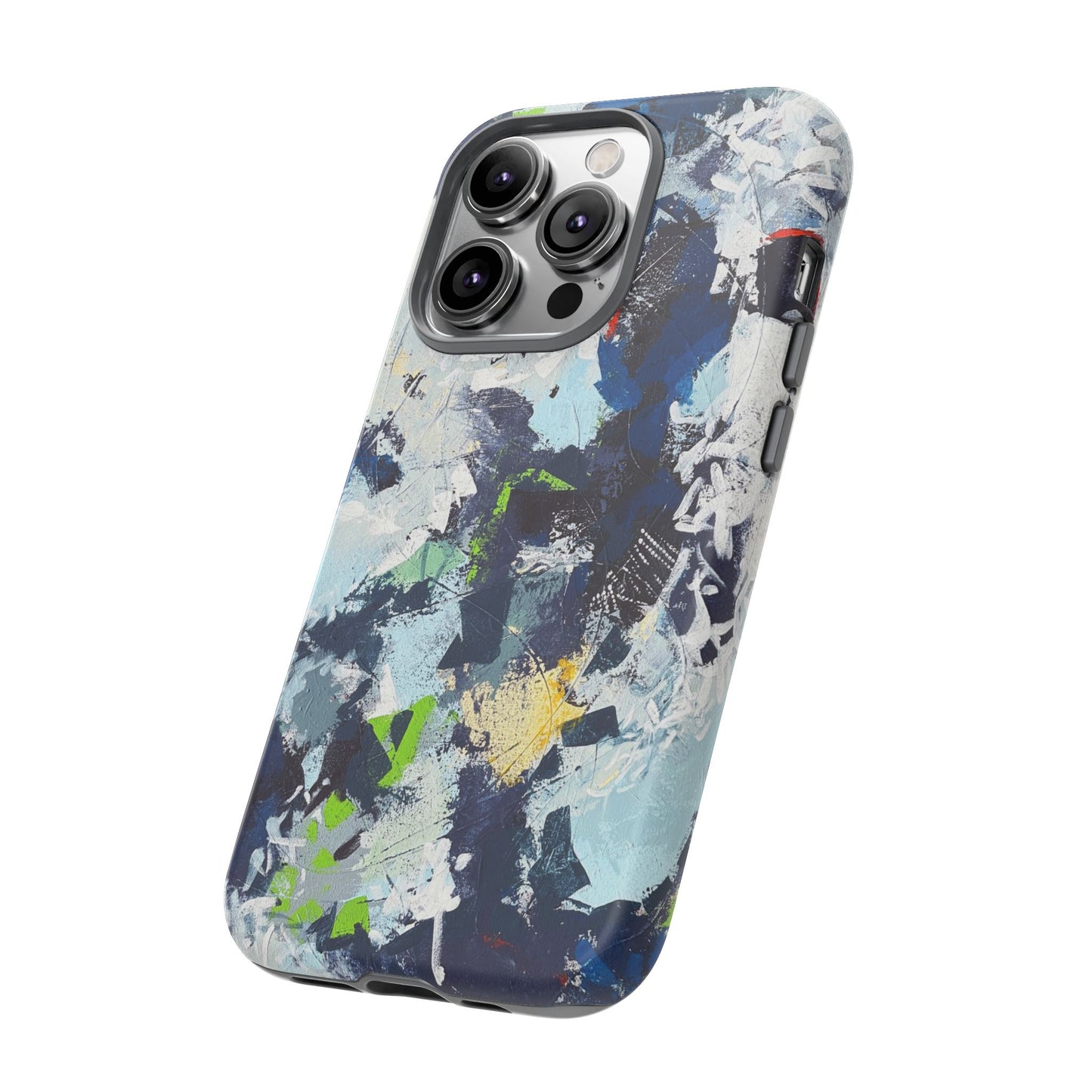 SpiralOutArt© "Skiing the Mexican Alps" – Tough Phone Case