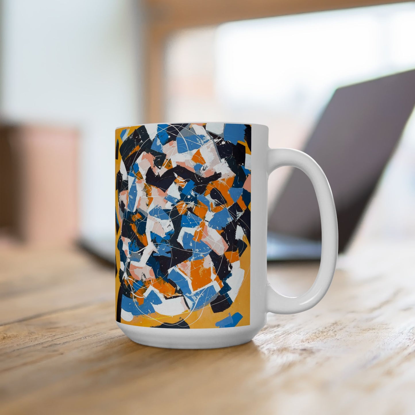 SpiralOutArt© "Fault of Personality" Ceramic Mug, (11oz, 15oz)