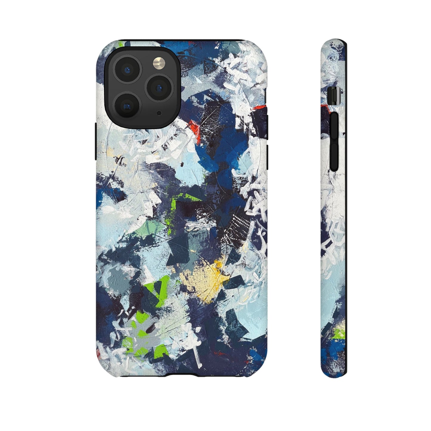 SpiralOutArt© "Skiing the Mexican Alps" – Tough Phone Case