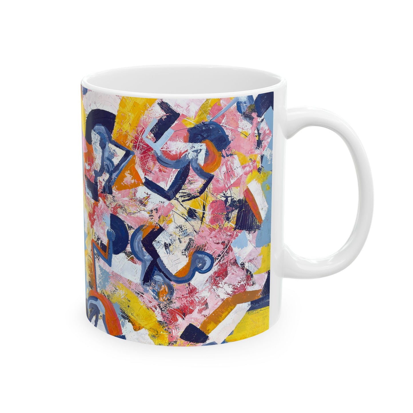 SpiralOutArt© "Where is This Again?" Ceramic Mug, (11oz, 15oz)