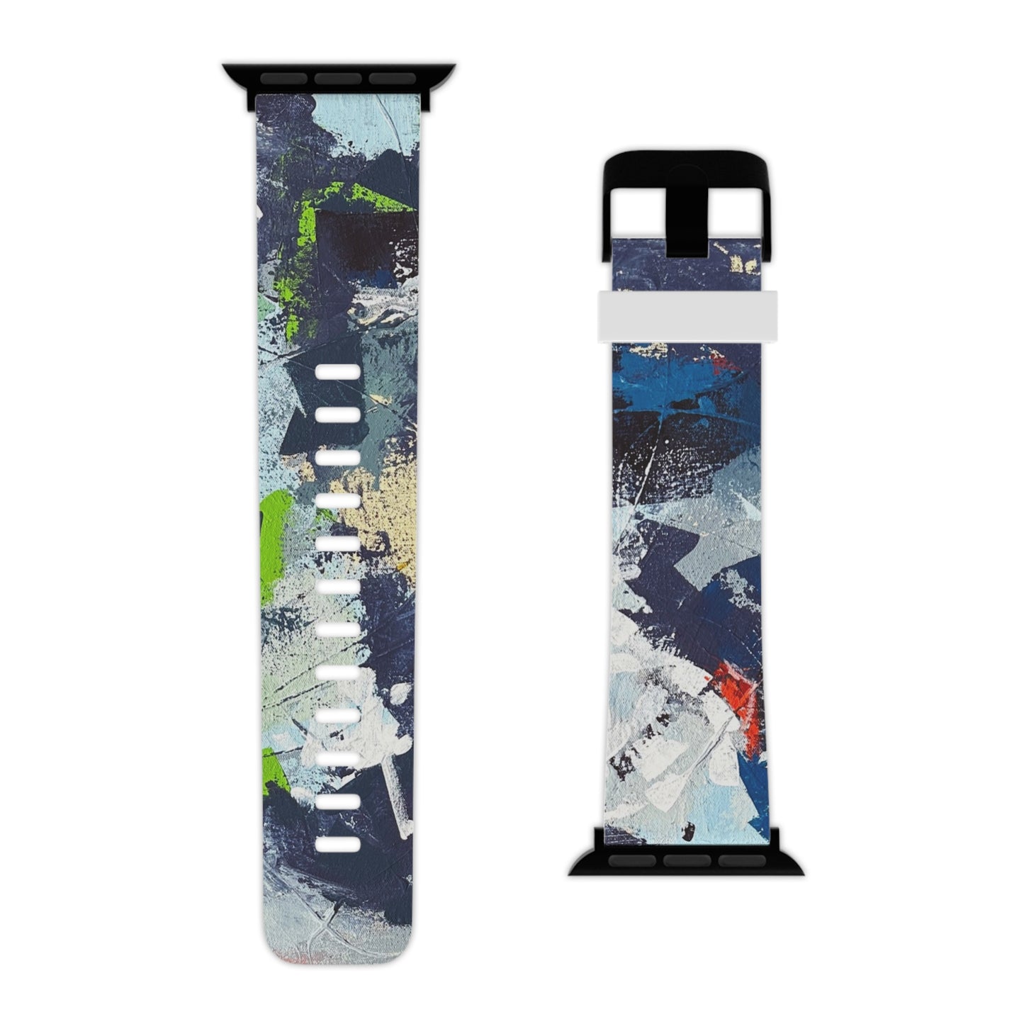 SpiralOutArt© "Skiing the Mexican Alps" Watch Band for Apple Watch