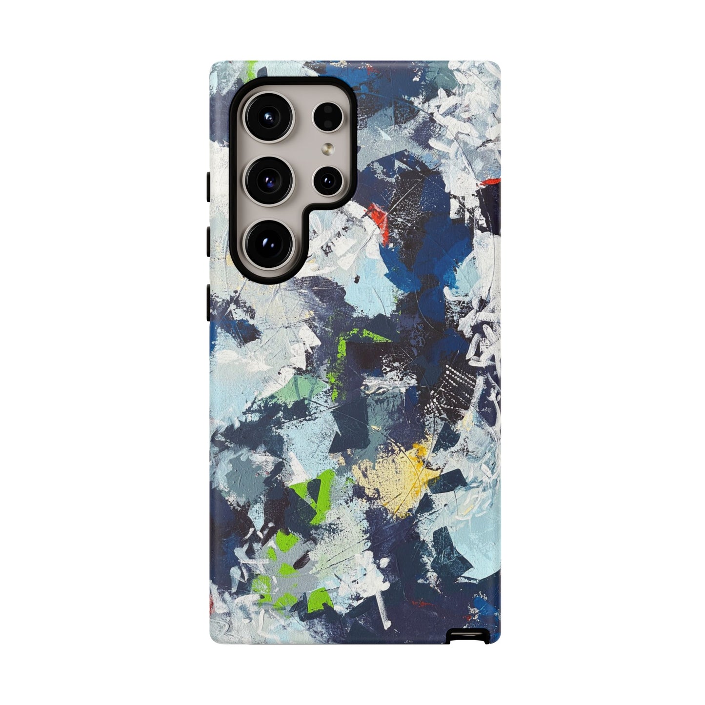 SpiralOutArt© "Skiing the Mexican Alps" – Tough Phone Case